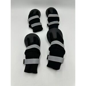 Good2Go All Weather Boots‎ For Dogs Size XL Neoprene With 2 Straps Black New